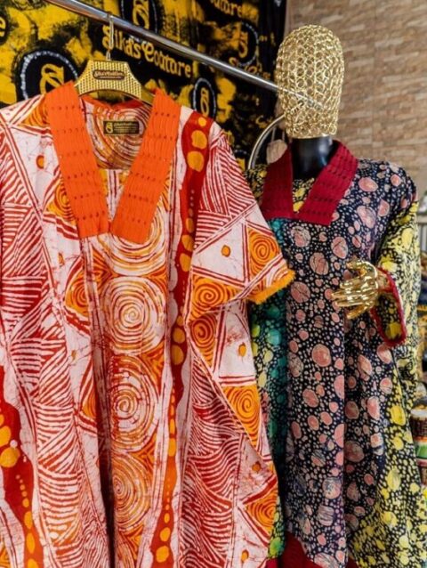 Arike Adire With Aso Oke Boubou