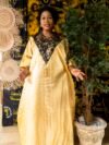 Ayinke Mikado Patchwork With V Neck - Image 11