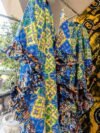 Ayoka Olomoge Ankara Sequined Agbada Dress - Image 6