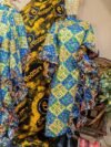 Ayoka Olomoge Ankara Sequined Agbada Dress - Image 7