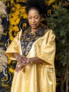 Ayinke Mikado Patchwork With V Neck