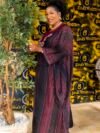 Ololade Boubou With Stoned Embroidery Neck - Image 3