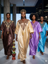 Ayinke Mikado Patchwork With V Neck - Image 2