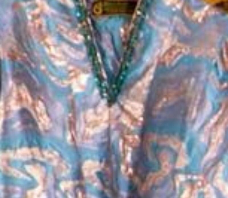 Romoke Brocade Boubou With Beaded Neck - Image 9