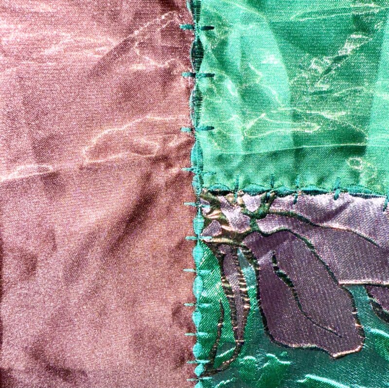 Omoyeni 1 Mikado Boubou With  Patchwork - Image 21