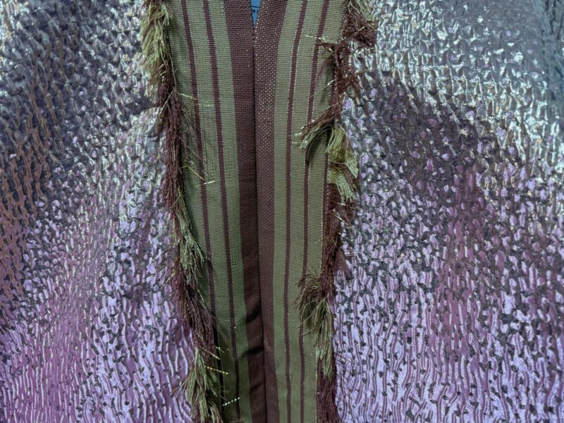 Ajike Brocade  Boubou With Aso Oke - Image 5