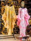 Olaoluwa Organdi Brocade Kaftan With Organdi Ruffles - Image 2