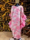Olaoluwa Organdi Brocade Kaftan With Organdi Ruffles - Image 5