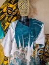 Ayonke Brocade Agbada With Tinco Embroidery - Image 3
