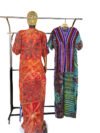 Abefe Adire Kaftan With Ribbon Neck - Image 7