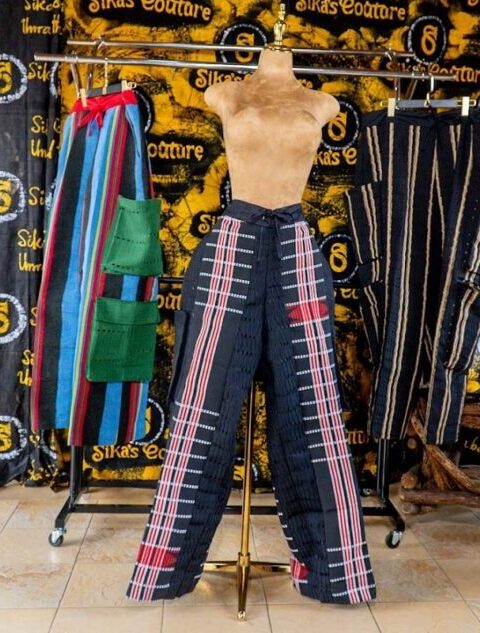 Ashake Aso Oke Pants - Size 18 - 22