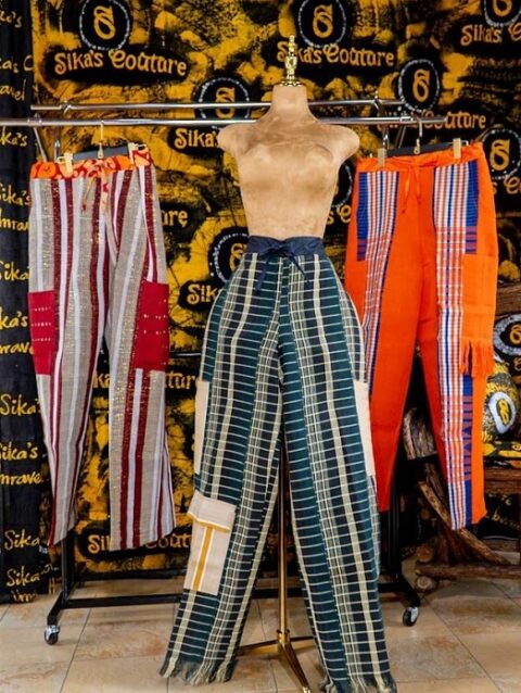 Ashake Aso Oke Pants Size 16