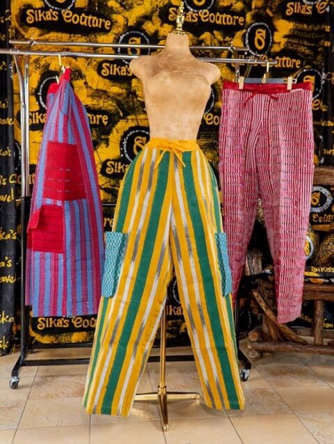 Ashake Aso Oke Pant - Size 14