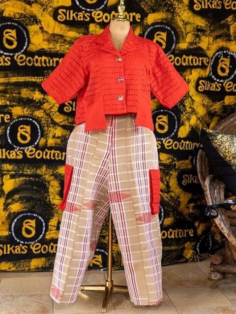 Ashake Aso Oke Pant Set