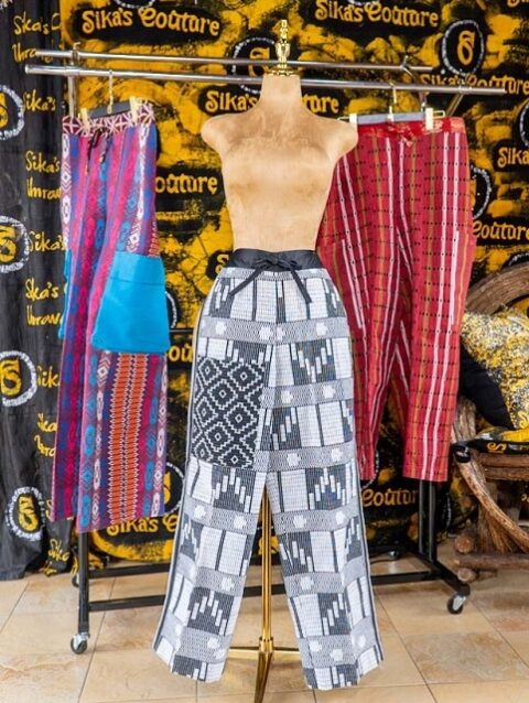 Ashake Aso Oke Pant - Size 16