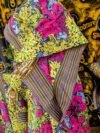 Aweni Stoned Ankara Boubou With Aso Oke - Image 2