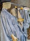 Oluwakemi Brocade Kaftan With Aso Oke Down Centre - Image 2