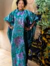 Mosunmola Brocade Boubou With Beaded Neck - Image 3