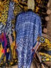 Tola Adire Short Boubou With Aso Oke Pocket And Tassels - Image 3