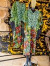 Alake Short Ankara Gown With Aso Oke Pocket