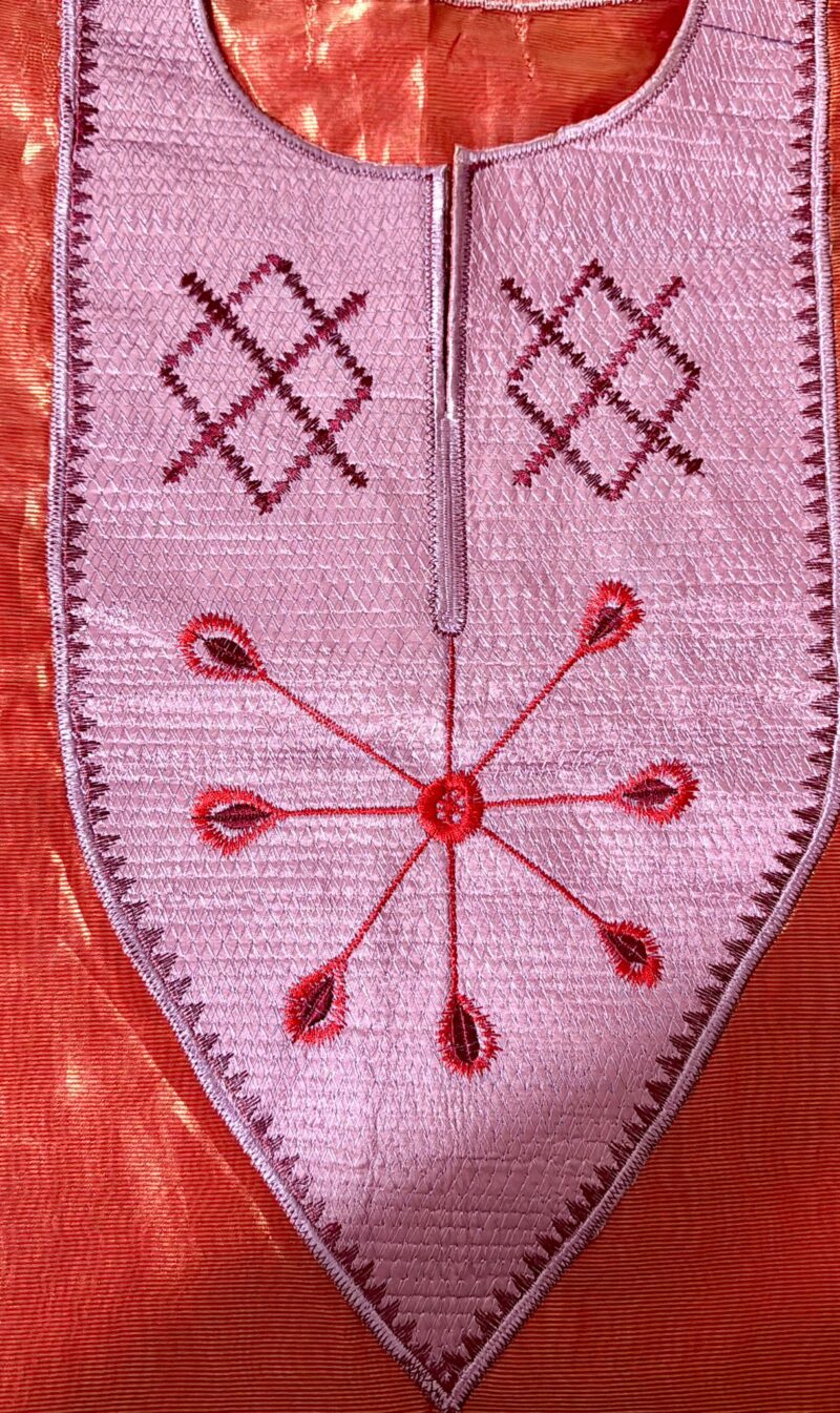 Amoke Boubou With Embroidered Neck - Image 13