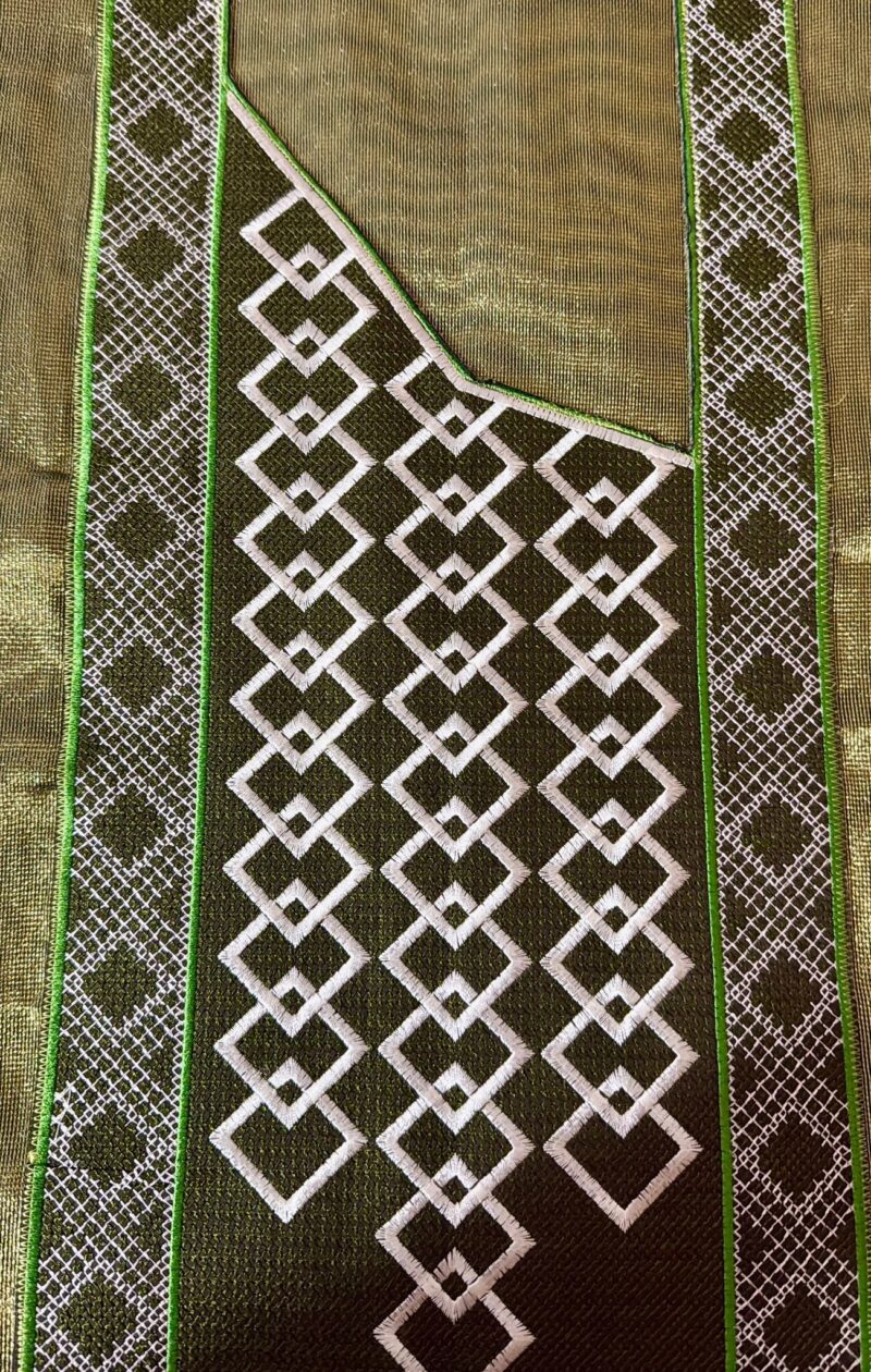 Amoke Boubou With Embroidered Neck - Image 14