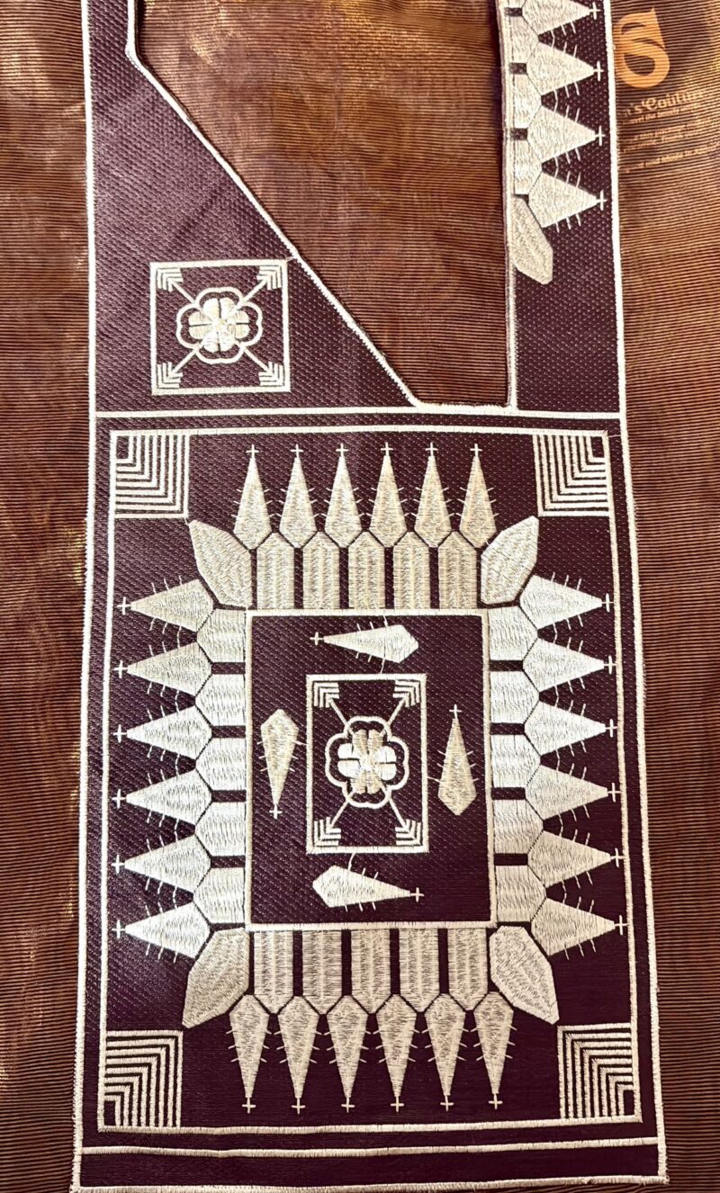Amoke Boubou With Embroidered Neck - Image 30