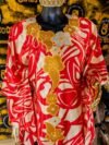 Tiwa Silk Blouse With Stoned Embroidery Neck - Image 6