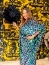 Jamila Sequined Kaftan With Aso Oke - Image 4