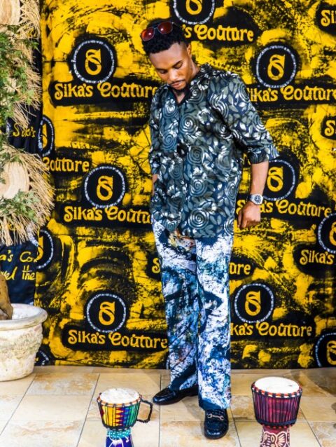 Adeyemi Adire Male Shirts and Long Pants