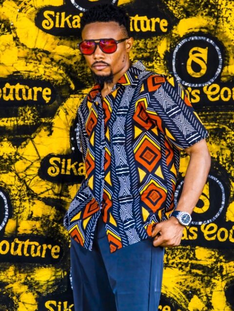 Ayodele Ankara Male Shirts Only
