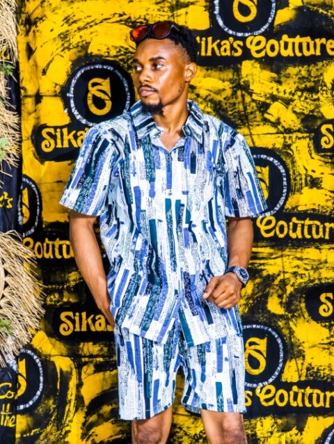 Bolaji Ankara Male Shirts and Shorts