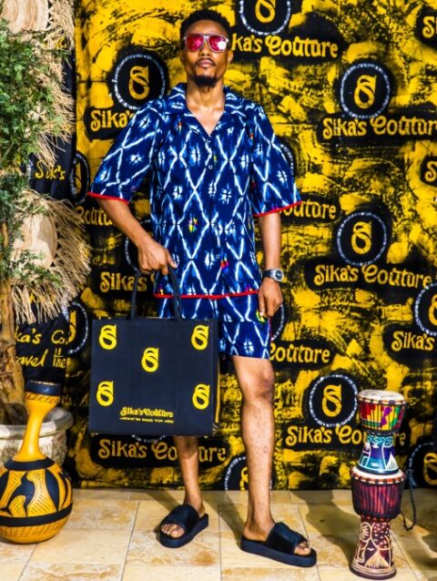 Akinwale Ankara Male Shirts and Shorts